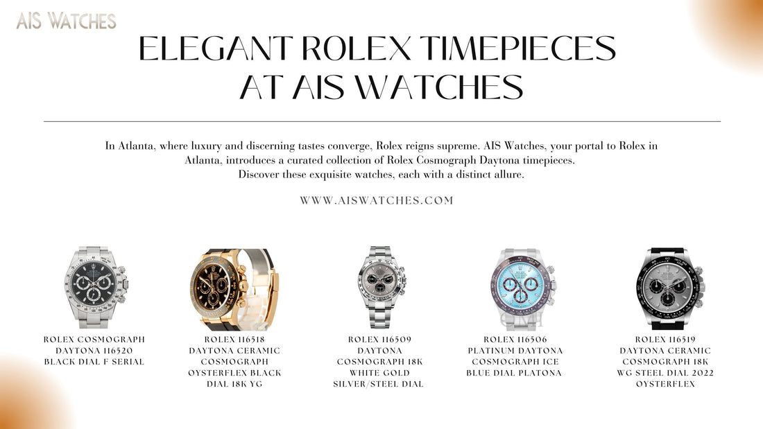 Elegant Rolex Timepieces at AIS