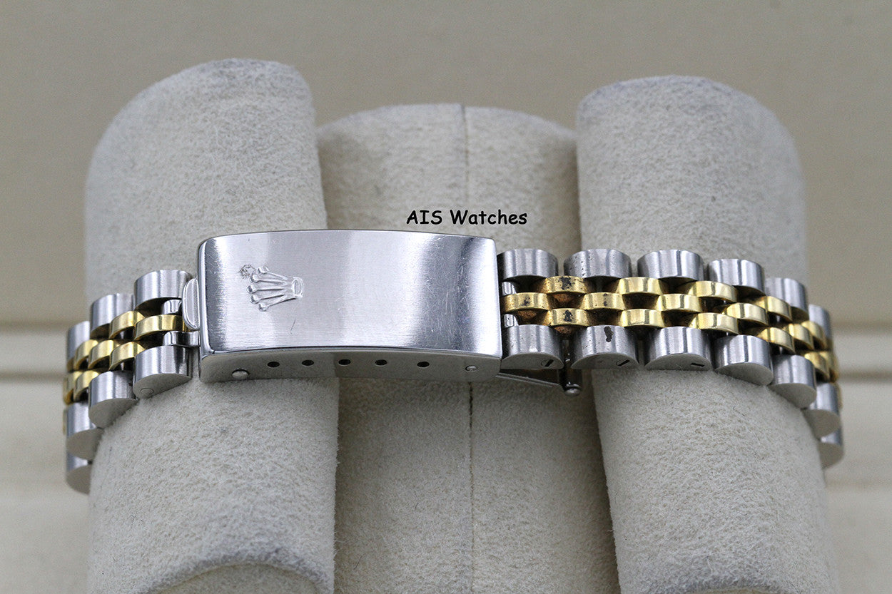 Rolex Ladies Two-Tone DateJust 69173 Champagne Dial 26MM S Serial - 1995 with Papers