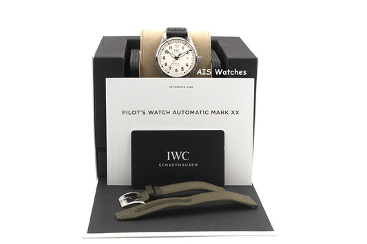 IWC Schaffhausen IW328207 Pilot 40MM White Dial 2023 B&P