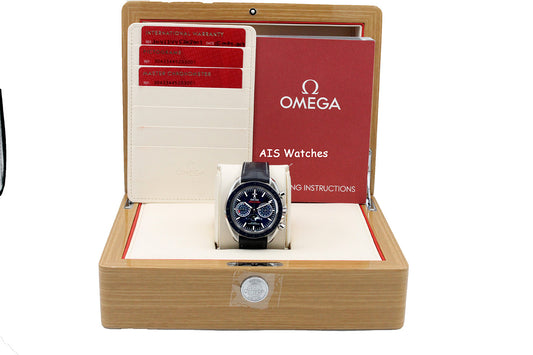 Omega Speedmaster 304.33.44.52.03.001 Chronograph MoonPhase Blue Dial BP