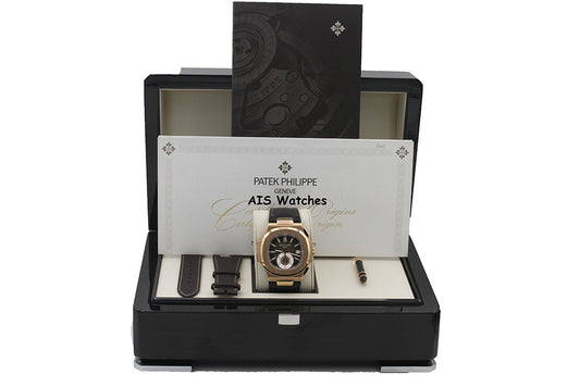 Patek Philippe Nautilus 5980R Chronograph Box & Papers