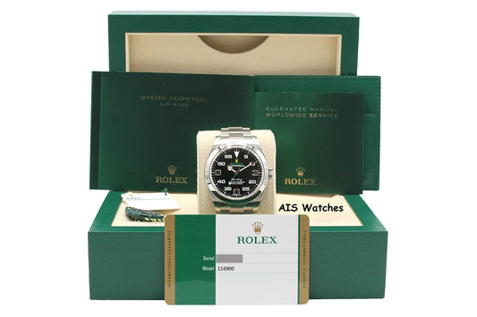 Rolex Air-King 116900 40MM Stainless Steel 2020 Box & Paper