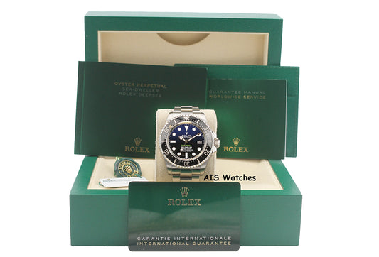 Rolex 136660 Deep Sea SeaDweller James Cameron DBlue 2023 Box & Papers