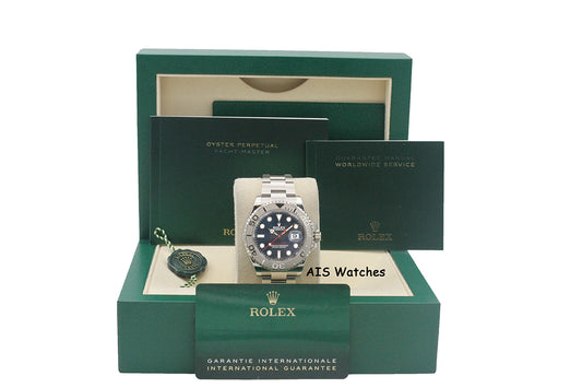 Rolex Yacht-Master 126622 Blue Dial Platinum Bezel 2020 Box & Papers