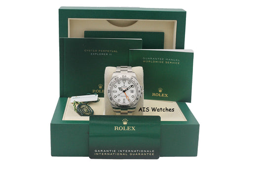 Rolex Explorer II 216570 Polar White Dial 42MM 2020 Box & Papers