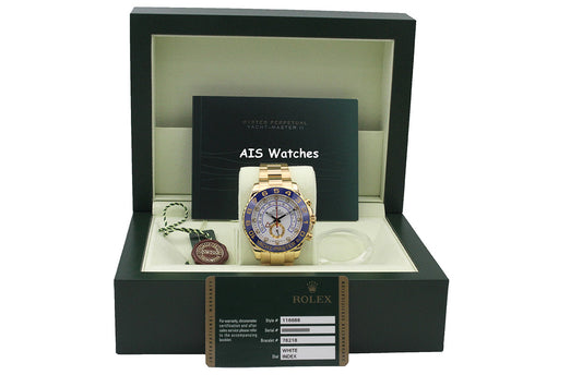 Rolex Yacht-Master II YMII 116688 18K Yellow Gold MK1 Dial 44MM Box & Papers
