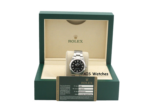 Rolex Explorer 114270 M Serial 36 MM with Papers