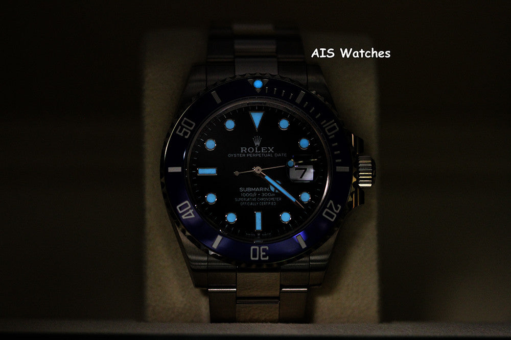 BNIB Rolex Submariner Ceramic 126619LB 18K White Gold Blue Bezel B&P