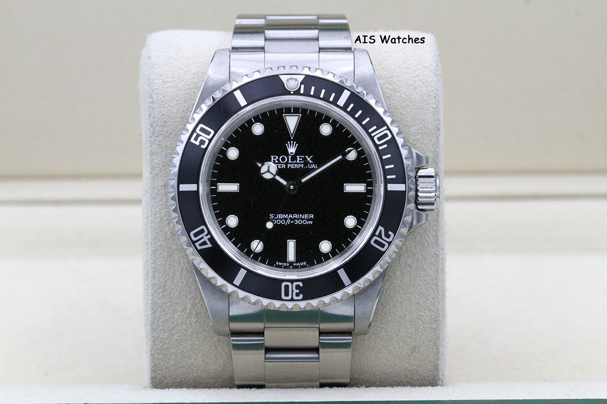 Rolex Submariner 14060 No Date P Serial 2 Liner Box & Papers