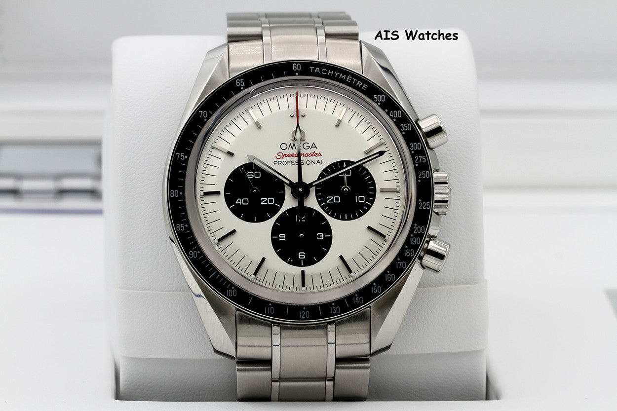 Omega SpeedMaster Tokyo 2020 Olympics Panda/Silver Dial