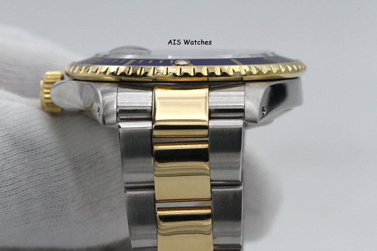 Rolex Submariner 16613 P Serial Blue Dial Box & Papers
