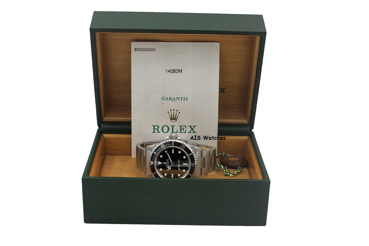 Rolex Submariner 14060 No Date P Serial 2 Liner Box & Papers