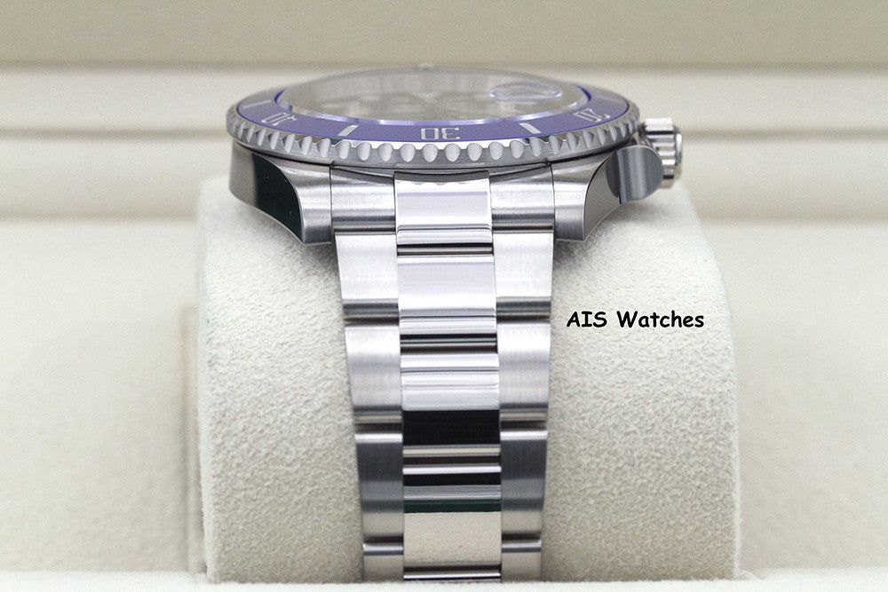 BNIB Rolex Submariner Ceramic 126619LB 18K White Gold Blue Bezel B&P