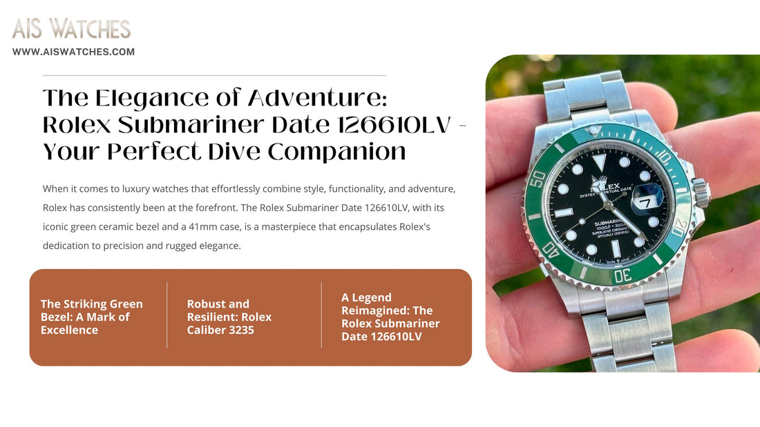 Rolex Submariner Date 126610LV: Dive into Luxury Watches in Atlanta