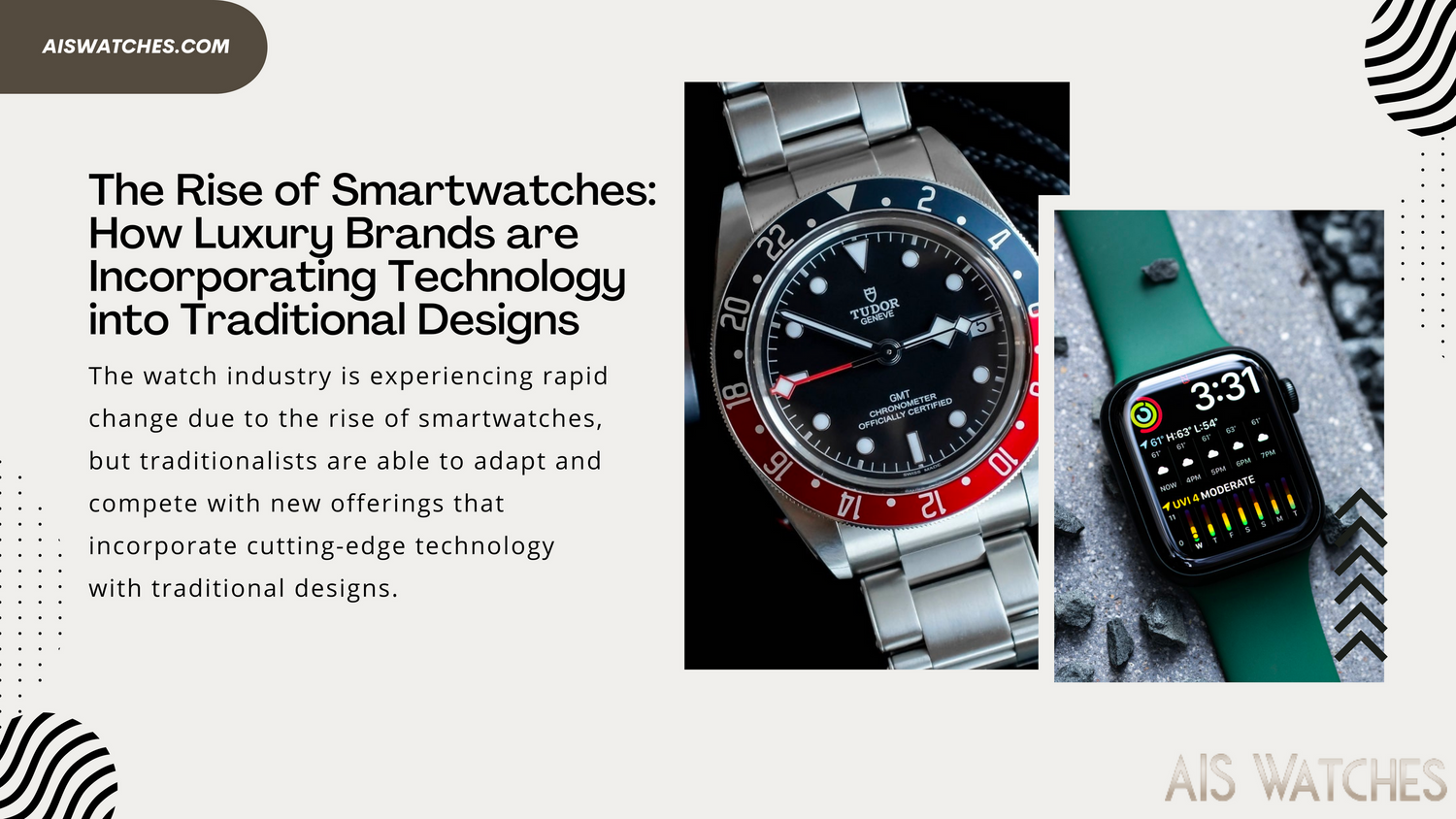 The Rise of Smartwatches: How Luxury Brands are Incorporating Technolo ...
