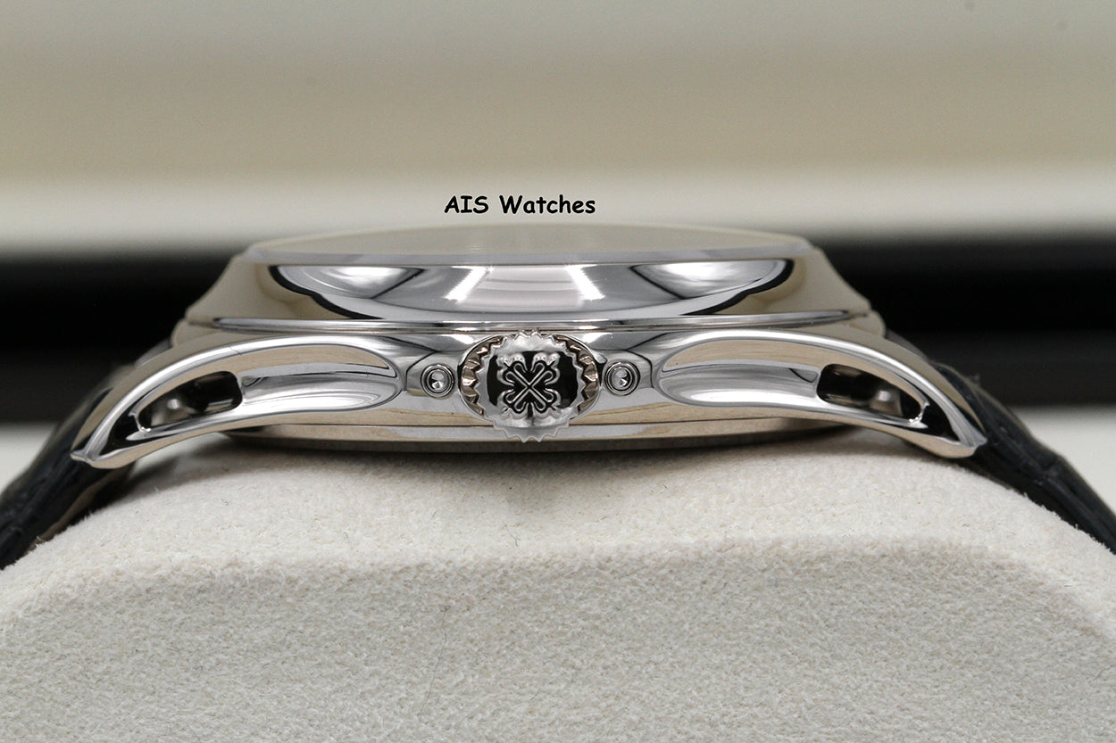 Patek Philippe Annual Calendar 5205G White Gold Blue Dial Box & Paper