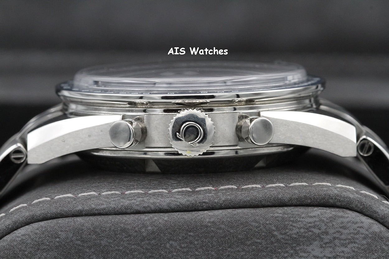Omega Speedmaster CK2998 Blue SS Bracelet / Leather 311.33.40.30.02.001 Box&Papers