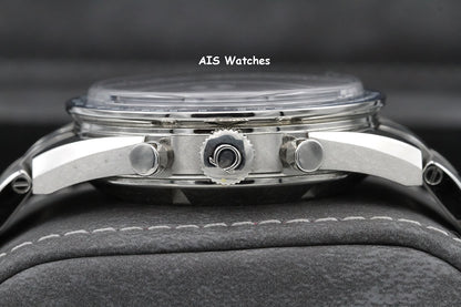 Omega Speedmaster CK2998 Blue SS Bracelet / Leather 311.33.40.30.02.001 Box&Papers
