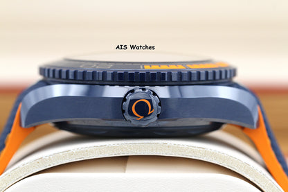 Omega Seamaster Planet Ocean 600M 215.92.46.22.03.001 45.5MM GMT Ceramic Big Blue BP