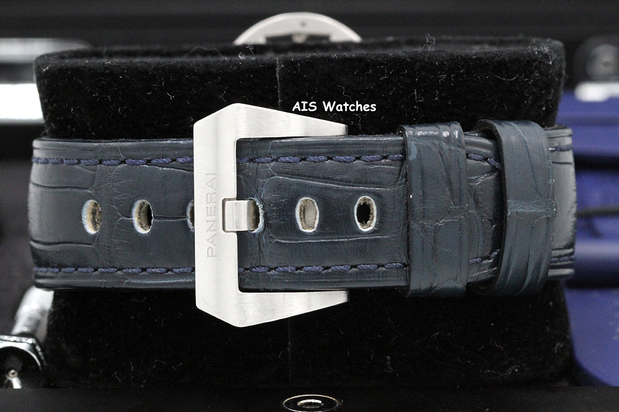 Panerai PAM 1393 Marina 1950 42 3 Days 42MM Blue Dial Box & Paper