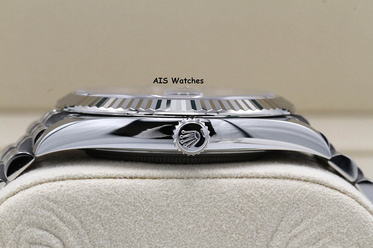 Rolex Datejust 41MM 126334 Blue Roman Dial Jubilee 2025 Box & Papers