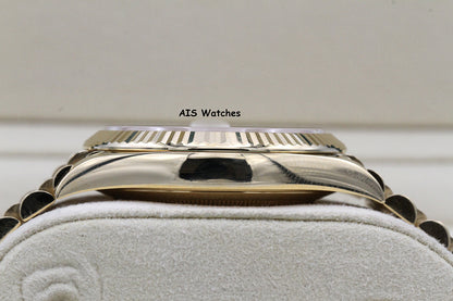 Rolex 228238 DayDate 40MM DD40 Yellow Gold Silver Roman Dial 2019 Box & Papers