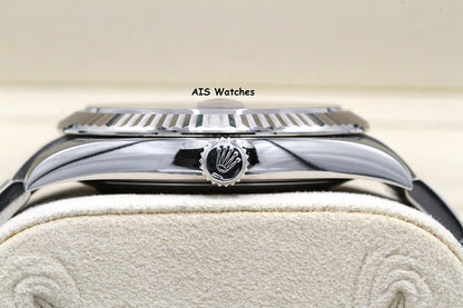 Rolex Datejust 41MM 126334 Black Stick Dial Oyster 2018 Box & Papers