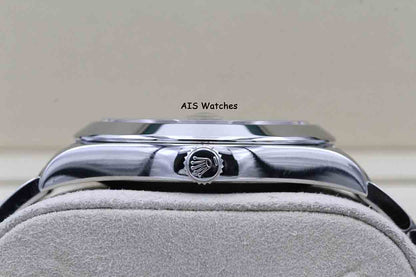 Rolex Datejust II 41MM 116300 Black Roman Dial Stainless Steel Box & Papers