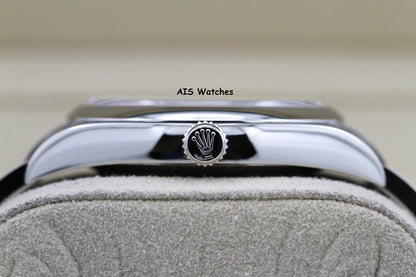 Rolex 114300 Oyster Perpetual 39MM Rhodium Dial 2018 Box & Papers