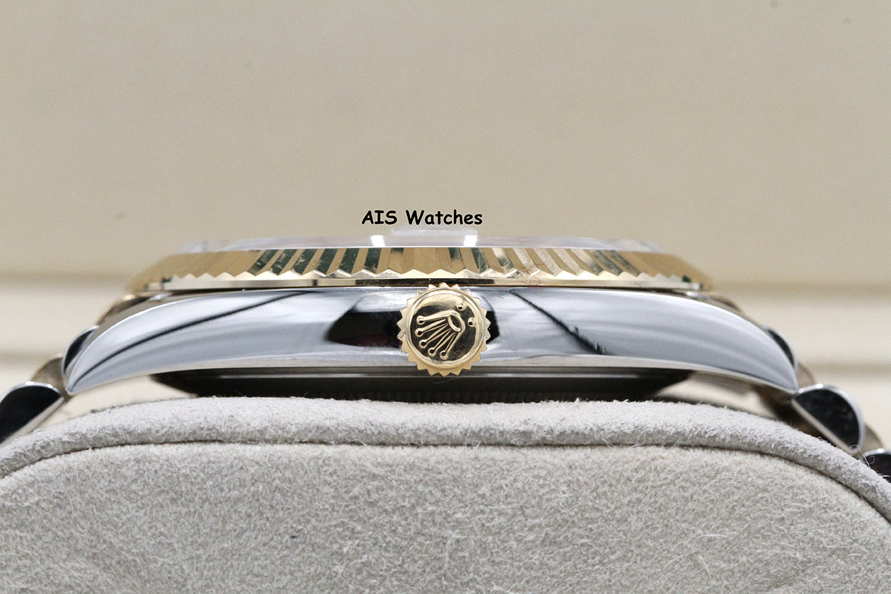 Rolex 126333 DateJust 41MM 18K YG/SS Silver Stick Dial Jubilee Bracelet 2023 Box & Papers