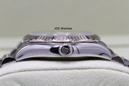 Rolex Ladies DateJust 178274 White Roman Dial 31MM Jubilee B&P