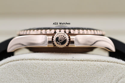 Rolex Yachtmaster 126655 Everose Gold 40MM OysterFlex Strap 2025 Box & Papers