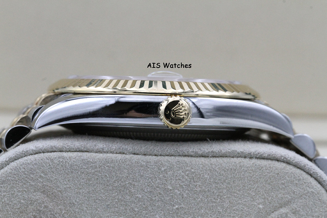 Rolex 126333 DateJust 41MM 18K YG/SS White Stick Dial Jubilee 2020 B&P