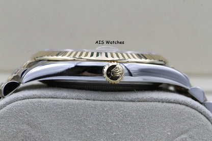 Rolex 126333 DateJust 41MM 18K YG/SS White Stick Dial Jubilee 2020 B&P