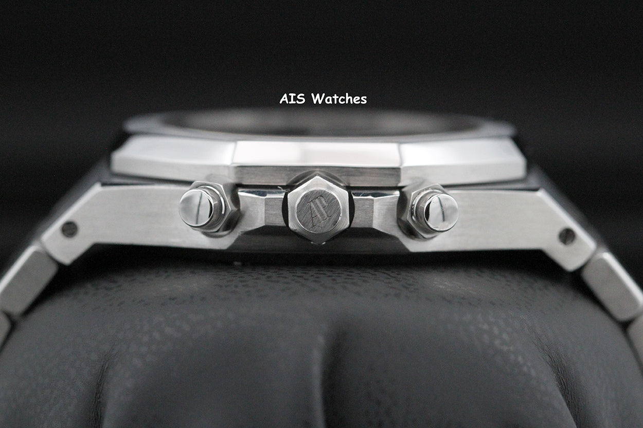 Audemars Piguet 25860ST.00.1110ST.01 Royal Oak Chronograph Blue Dial AP Archived Papers