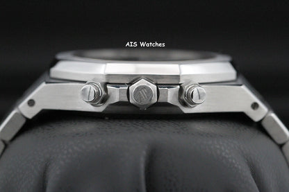 Audemars Piguet 25860ST.00.1110ST.01 Royal Oak Chronograph Blue Dial AP Archived Papers