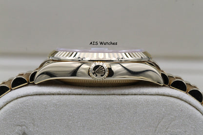 BNIB Rolex 278278 Datejust 31MM Yellow Gold Mother Of Pearl Diamond Dial MOP