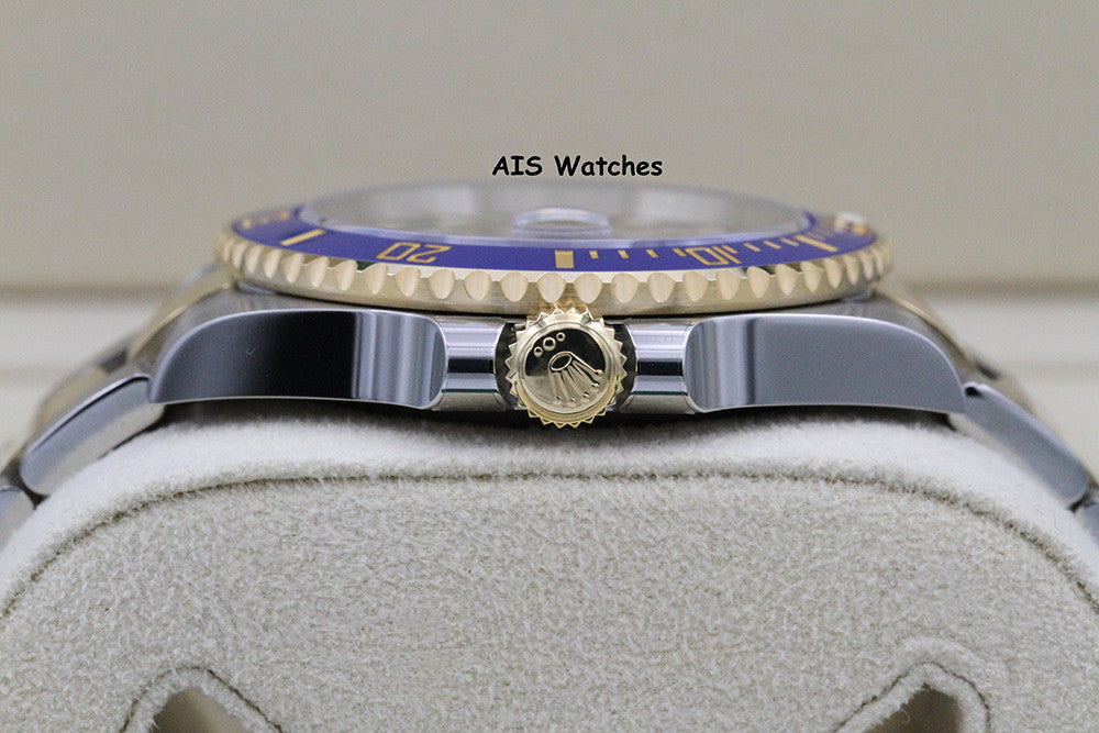 BNIB Rolex Submariner 41MM 18k/SS 126613LB SunBurst Blue Dial Box / Papers