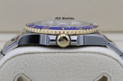 BNIB Rolex Submariner 41MM 18k/SS 126613LB SunBurst Blue Dial Box / Papers