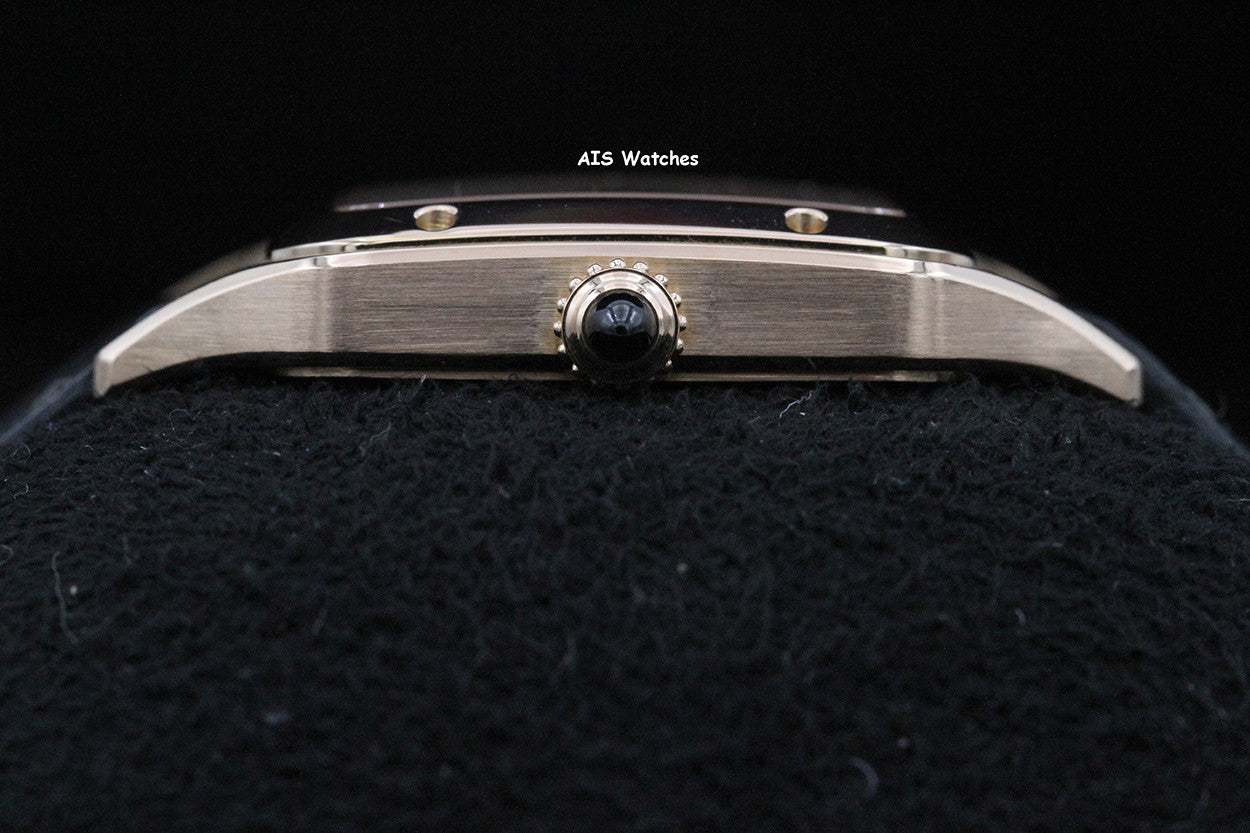 Cartier Santos Dumont Small WGSA0022 18K RG 38MM x 27.5MM Silver Dial Box & Paper