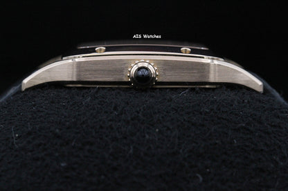 Cartier Santos Dumont Small WGSA0022 18K RG 38MM x 27.5MM Silver Dial Box & Paper