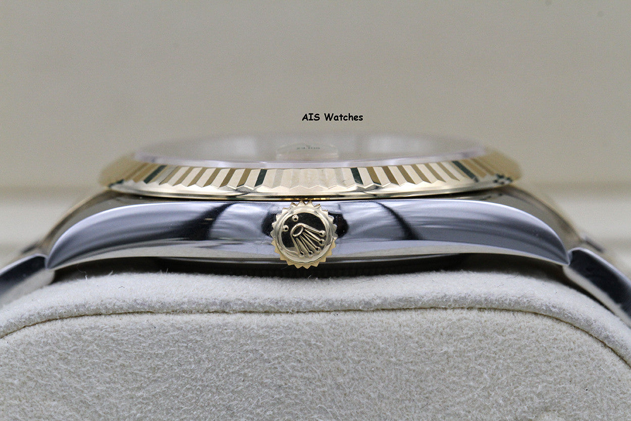 Rolex 126333 DateJust 41MM 18K YG/SS Champagne Stick Dial Oyster Bracelet 2022 Box & Papers