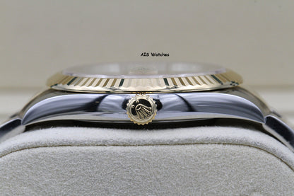 Rolex 126333 DateJust 41MM 18K YG/SS Champagne Stick Dial Oyster Bracelet 2022 Box & Papers