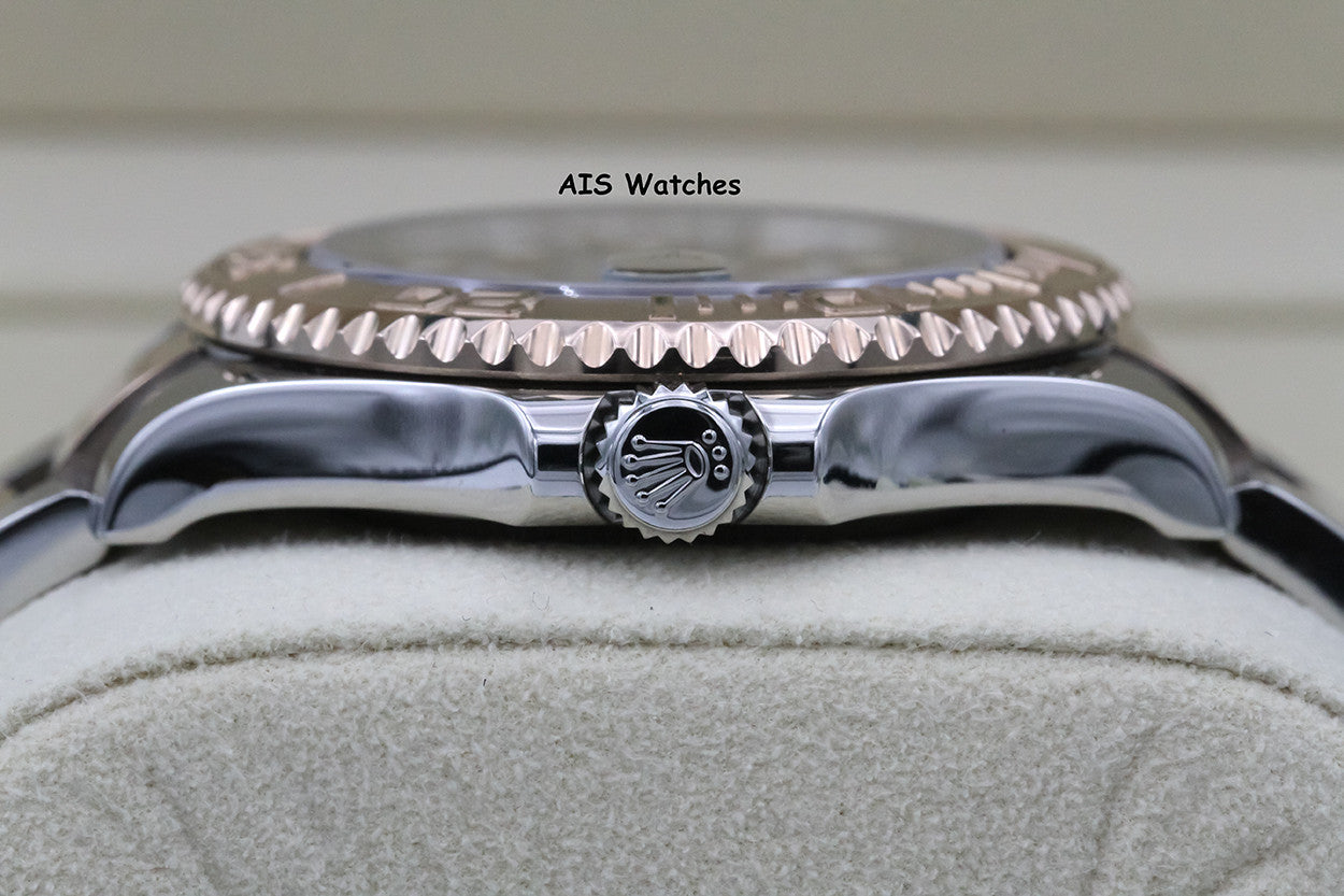 Rolex Yacht-Master 268621 18K Rose Gold / SS 37MM Chocolate Dial Box & Papers