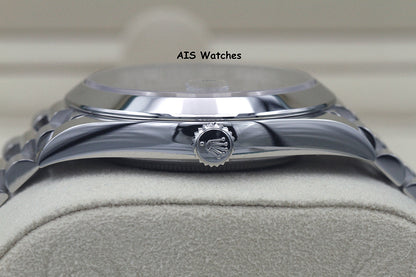 BNIB Rolex 228206 DayDate 40MM DD40 Platinum Meteorite Diamond Baguette Dial