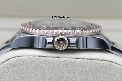 BNIB Rolex 126711 CHNR GMT Master II 18K Rose Gold / SS RootBeer Ceramic B&P