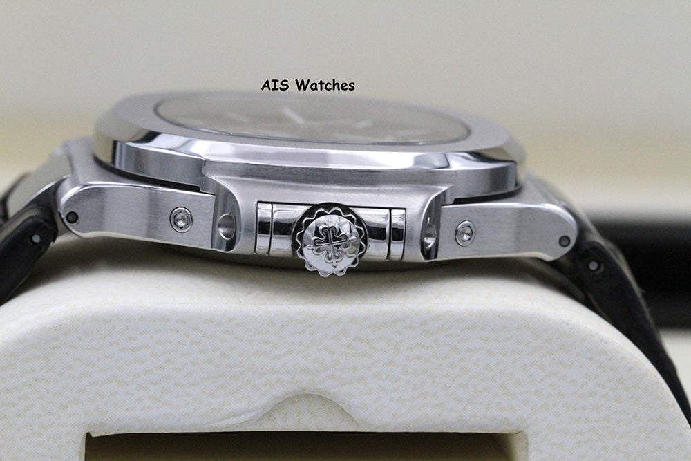 Patek Philippe Nautilus 5726a Annual Calendar 40.50MM Leather Strap Box & Papers