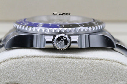 BNIB Rolex GMT Master II 126710BLNR Batman Oyster Bracelet Ceramic Bezel BP