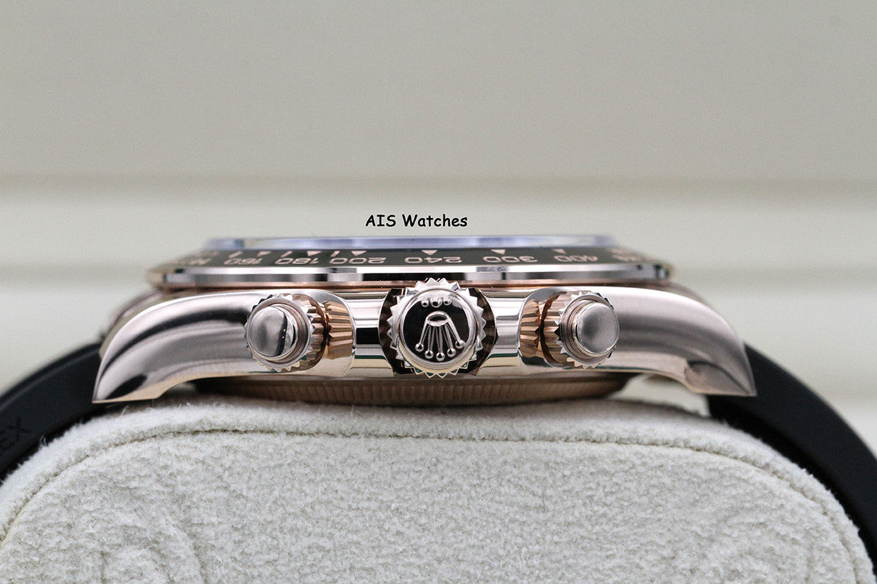 BNIB Rolex 126515LN Daytona Cosmograph 18K Rose Gold OysterFlex Sundust Dial BP
