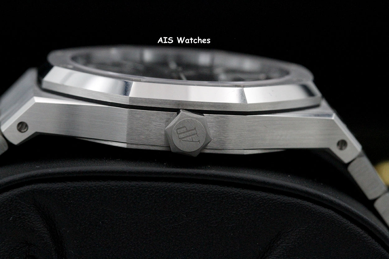 BNIB Audemars Piguet 15510ST.OO.1320ST.07 Royal Oak Black Dial 41MM Box & Paper